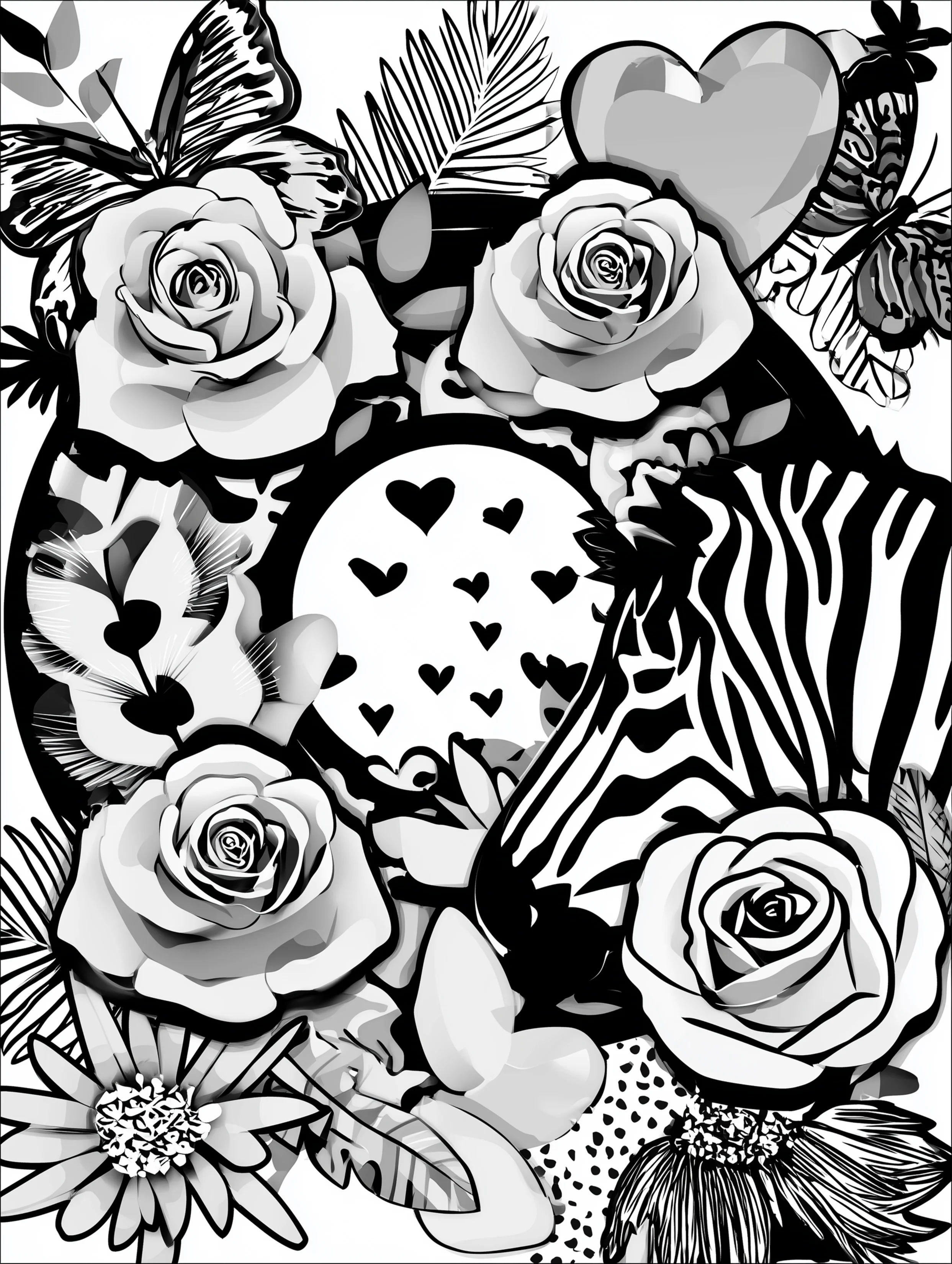 Free printable letter coloring page for adults featuring the letter O